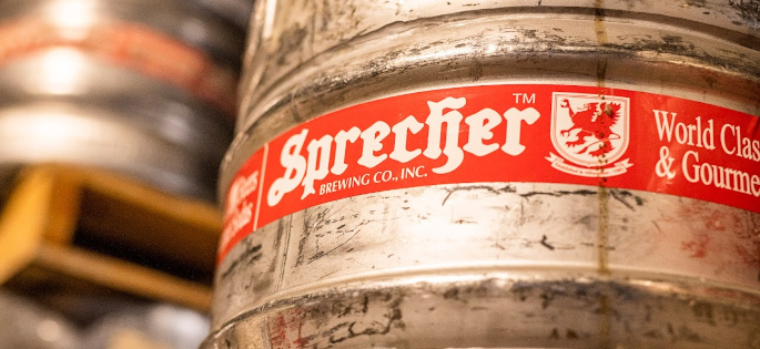 Beer barrel closeup